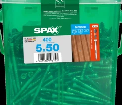 Spax Terrasschroef 'T-Star' Rvs 5X50Mm 400 Stuks-Brico Hot