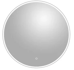 Brico Spiegel Renzo Rond Met Ledverlichting Touch Sensor En Spiegelverwarming O60Cm Hot