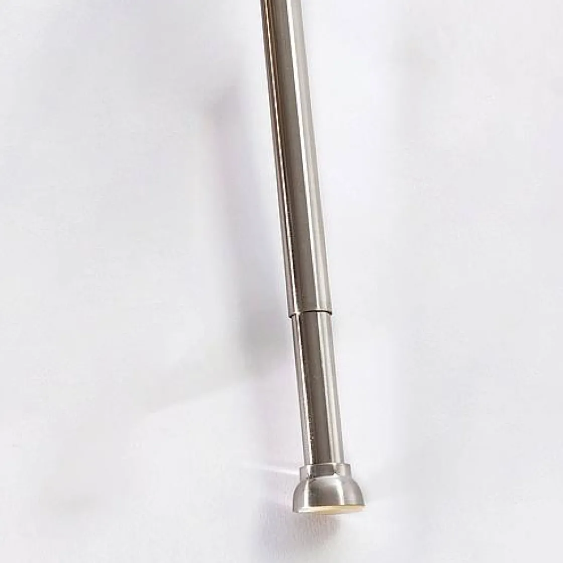 Brico Spirella Douchestang Kreta 125-220Cm Zilver Geborsteld Discount