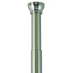 Brico Spirella Douchestang Kreta 125-220Cm Zilver Geborsteld Discount