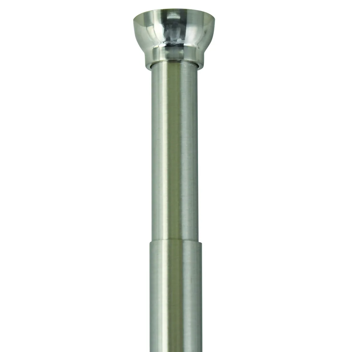 Brico Spirella Douchestang Kreta 125-220Cm Zilver Geborsteld Discount