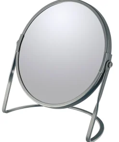 Brico Spirella Make-Up Spiegel Akira Staand Mat Grijs New