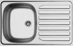 Brico Spoelbak 1 Bak 480X755Mm Met Afdruiprek Rvs Clearance