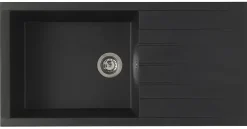 Brico Spoelbak Cube 1 Xl Bak 100X50X21Cm Composiet Zwart Online