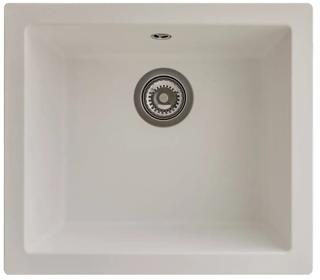 Brico Spoelbak Evo 1Xl Bak 50X44X19Cm Composiet Wit Outlet