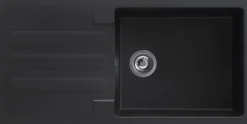 Brico Spoelbak Vogua 1 Xl Bak 100X50X21Cm Composiet Zwart