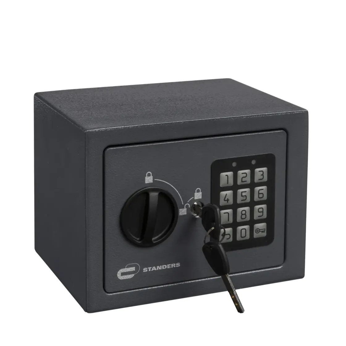 Standers Elektronische Kluis Mini Formaat 15X20X15Cm-Brico Best