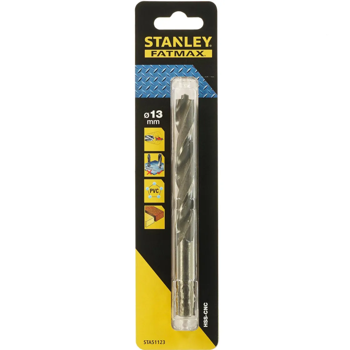 Brico Stanley Fatmax Metaalboor Sta51123-Qz 151X13Mm New