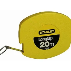 Brico Stanley Landmeter 'Long Tape' Metaal 20 M