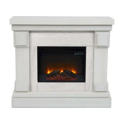 Sfeerhaarden<Brico Teamson Home Hestia 48" Elektrische Vrijstaande Open Haard