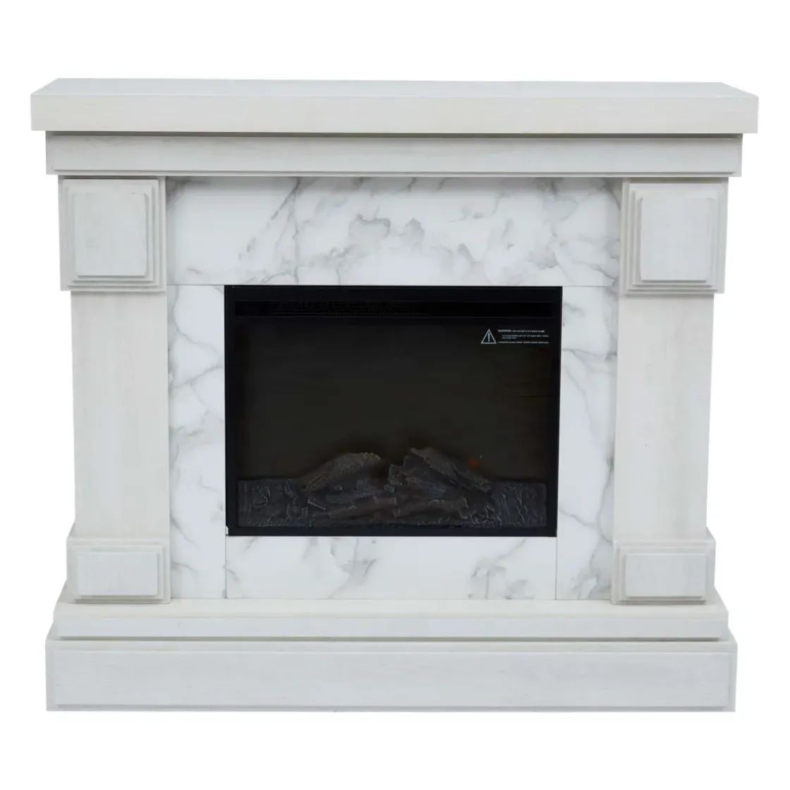 Sfeerhaarden<Brico Teamson Home Hestia 48" Elektrische Vrijstaande Open Haard