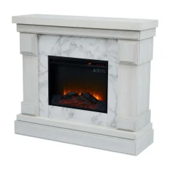 Sfeerhaarden<Brico Teamson Home Hestia 48" Elektrische Vrijstaande Open Haard