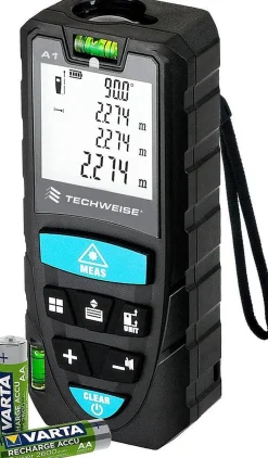 Brico Techweise Laser Afstandsmeter 70M - Met Alle Meetopties Discount