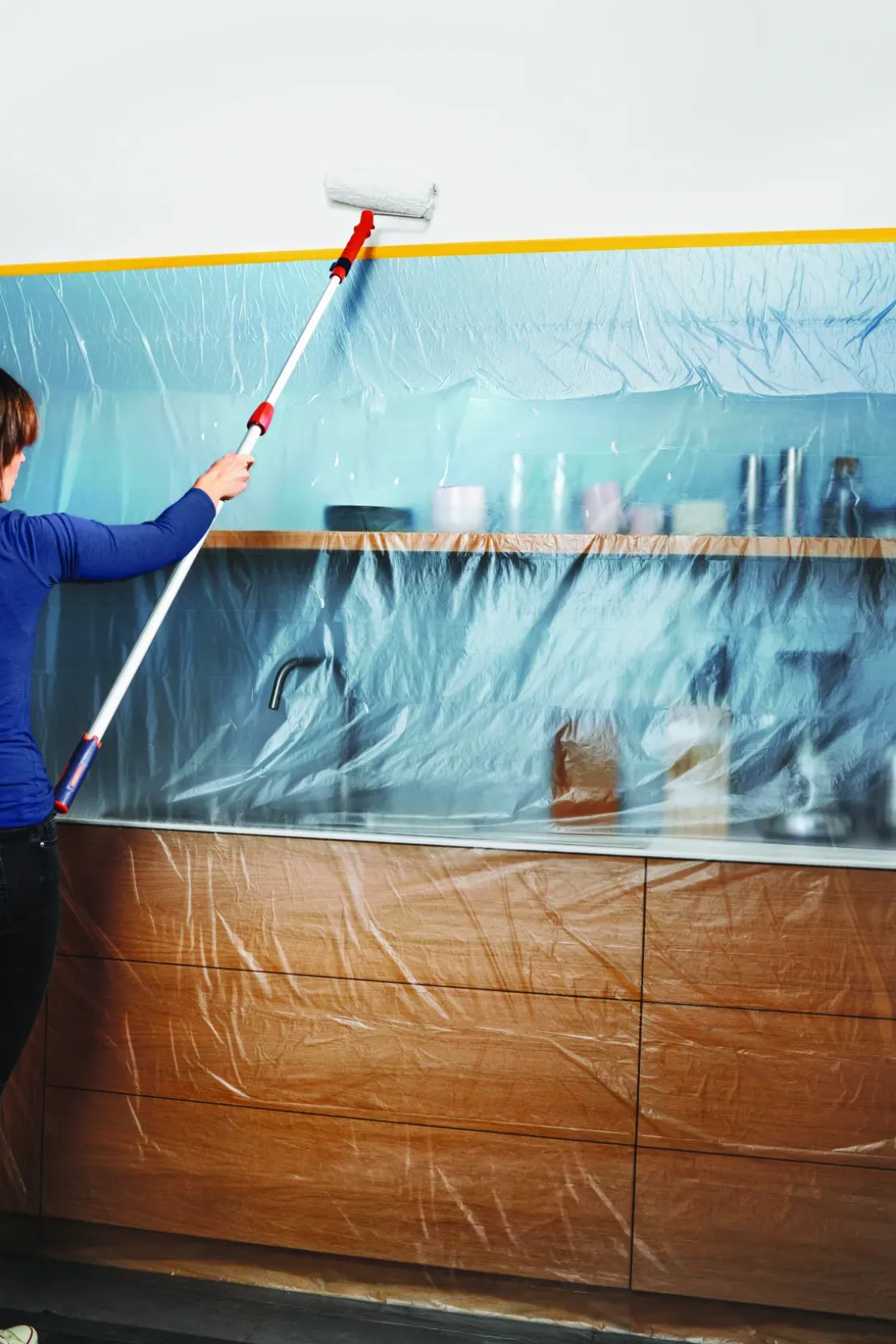 Tesa Afplaktape Easy Cover Perfect + Dispenser & Refill 33Mx55Cm-Brico Best