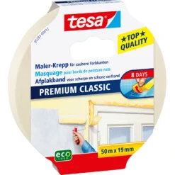 Tesa Afplaktape Rondingen 25Mm 25M-Brico