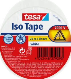 Tesa Elektrische Isolatietape Pvc 50Mm 20M-Brico Discount