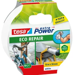 Tesa Extra Power Eco Repair Ducttape Wit 38Mmx10M-Brico Best