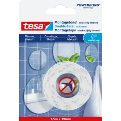 Brico Tesa Powerbond 77744 Dubbelzijdige Bevestigingstape Voor Tegels En Metaal 100 Kg/M Online