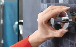 Tesa Powerbutton Haak Rond Glanzend Mat Chroom 6Kg-Brico Sale