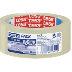 Tesa Verpakkingstape 'Pack Strong' Transparant 66 M X 38 Mm-Brico Hot
