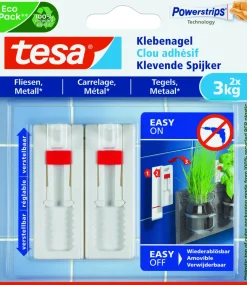 Tesa Verstelbare Klevende Spijker Voor Metaal En Tegels - 2 X 3 Kg-Brico Sale