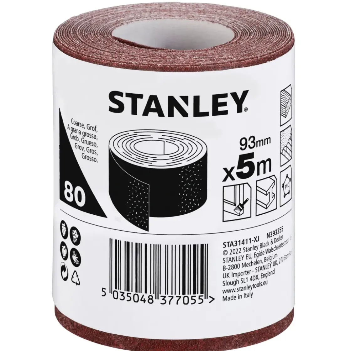 Third Sheet Roll - 93 X 5M - Un Punched - 80G - Fits All Brands-Brico Best