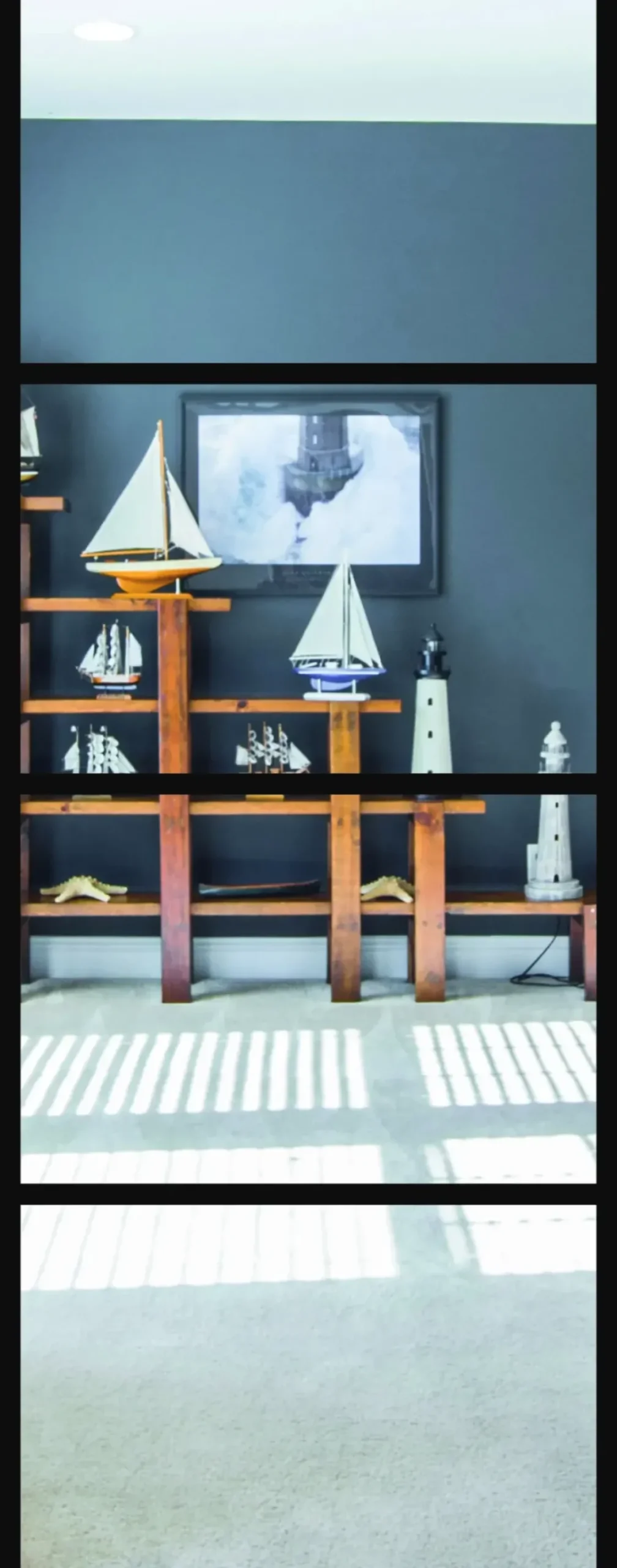 Thys Binnendeur Steel Look Zwart 4R Helder 73X201,5Cm-Brico