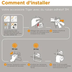 Brico Tiger Reserverolhouder Colar Rvs Geborsteld Discount