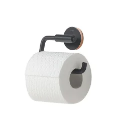 Brico Tiger Toiletrolhouder Urban Zwart Mat Best