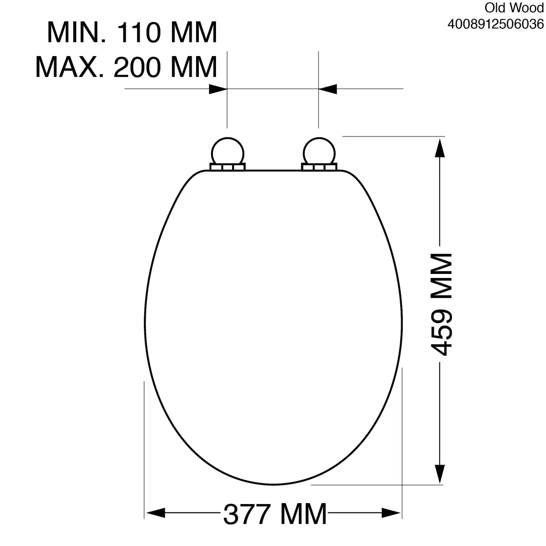 Brico Tiger Toiletzitting Old Wood Comfort Feel Mdf Bruin Discount