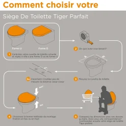 Brico Tiger Toiletzitting Old Wood Comfort Feel Mdf Bruin Discount