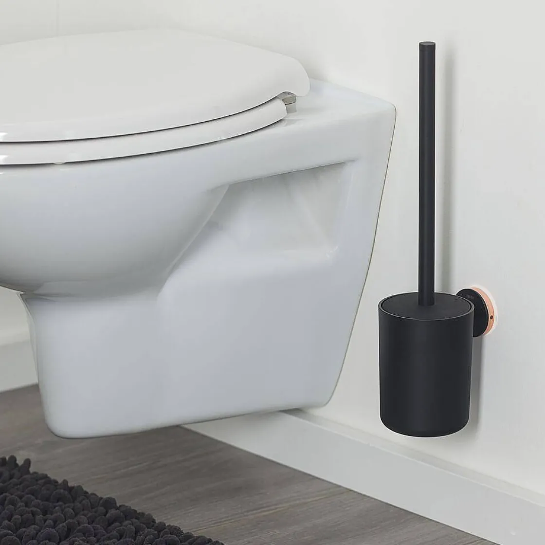 Brico Tiger Urban Toiletborstel Met Houder Zwart Clearance