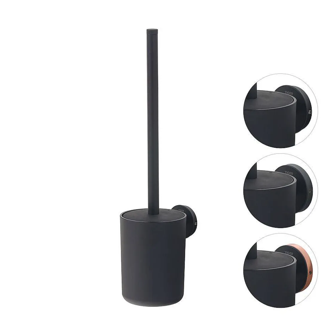 Brico Tiger Urban Toiletborstel Met Houder Zwart Clearance