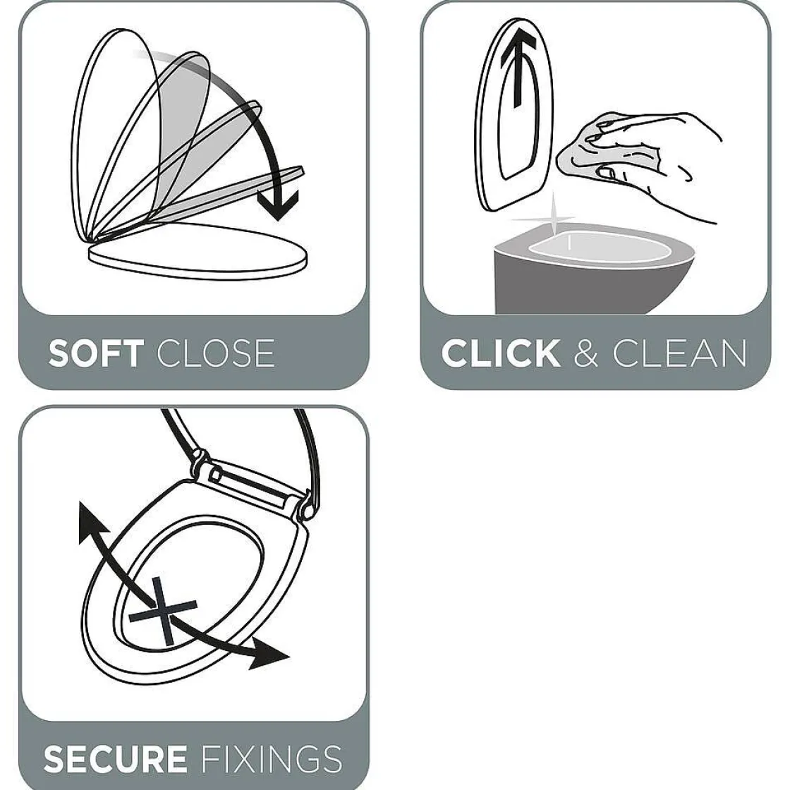 Brico Tiger Vegas Toiletzitting Wit Best