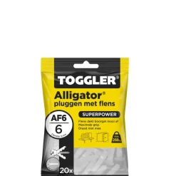 Toggler Alligator Plug + Flens Af6 O6Mm Wanddikte >9,5Mm 20St.-Brico Clearance