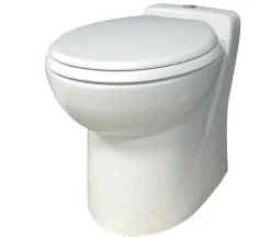 Brico Toilet Met Vermaler Watersan 550 Wit