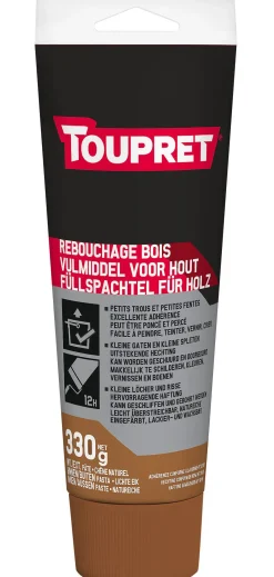 Brico Toupret Vulmiddel Houtreparatie 330Gr Hot