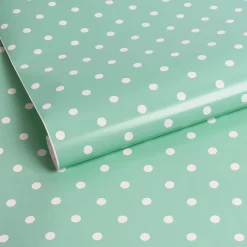 Brico Transform Zelfklevende Decoratiefolie Dotty Mint 45X200Cm New