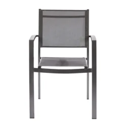 Trapani Tuinstoel Aluminium/Textiel 55X58X85Cm-Brico Discount