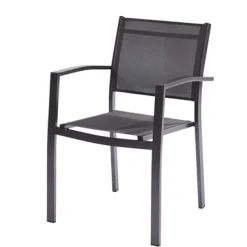 Trapani Tuinstoel Aluminium/Textiel 55X58X85Cm-Brico Discount