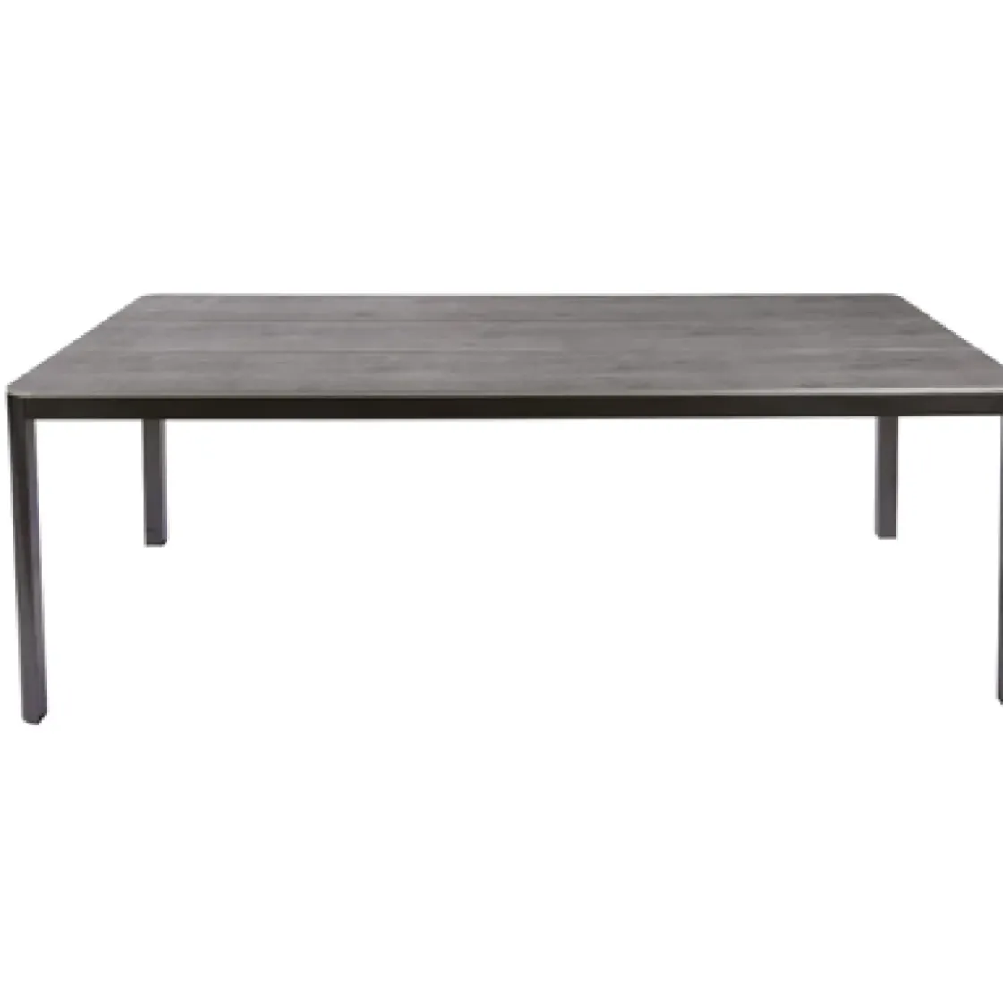 Trapani Tuintafel + Verstelbare Poten Aluminium/Polyhout 210X100X75Cm-Brico