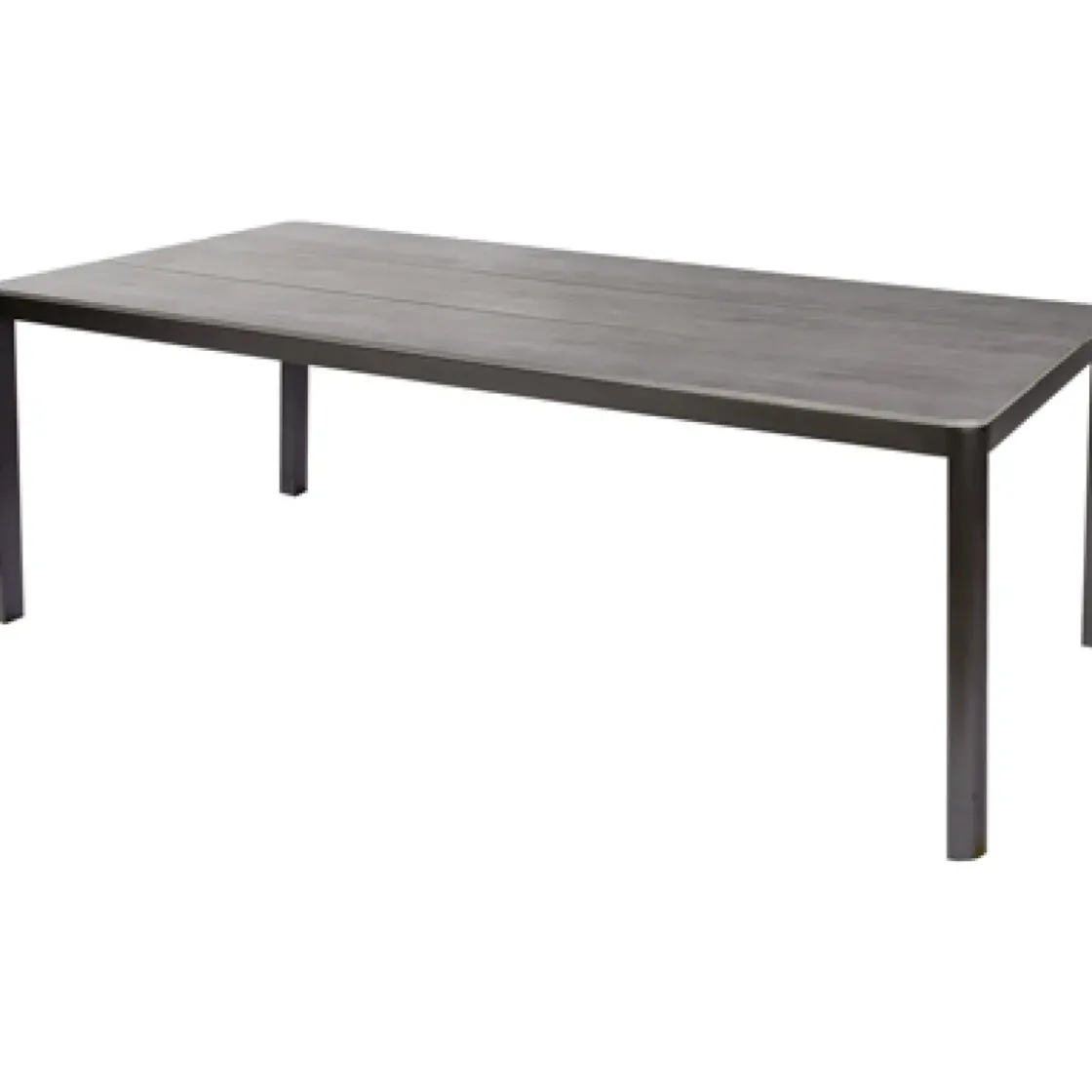 Trapani Tuintafel + Verstelbare Poten Aluminium/Polyhout 210X100X75Cm-Brico