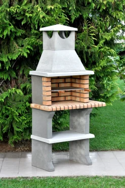 Tuozi Stenen Barbecue Luna 92X47X190Cm-Brico Outlet