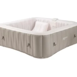 Ubbink Opblaasbare Spa Infinite Spa Elite 2Prs 1800W Beige/Wit 198X198X65Cm-Brico Sale