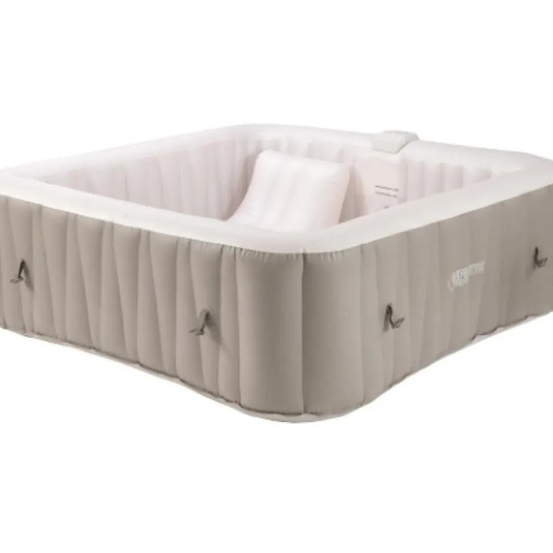 Ubbink Opblaasbare Spa Infinite Spa Elite 2Prs 1800W Beige/Wit 198X198X65Cm-Brico Sale