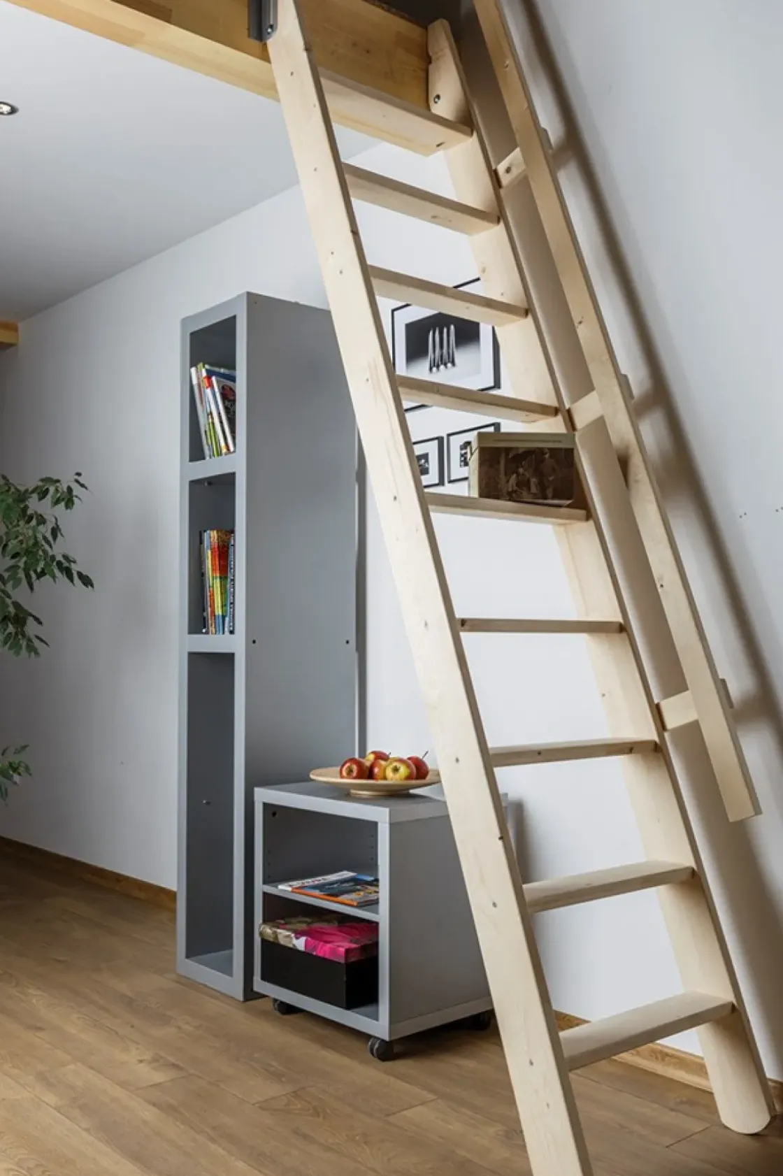 Uitschuifbare Molenaarstrap Voor Trapgat 60 X 90 Cm-Brico Outlet