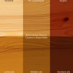 V33 Houtbeits Tuinhuis High Protection Mahonie Zijdeglans 2,5L-Brico