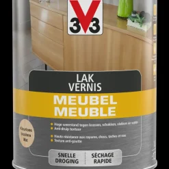 V33 Meubellak Transparant Mat 1L-Brico Outlet