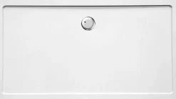 Brico Van Marcke Go Douchebak Helion Rechthoek Composiet Wit 160X90X3,5Cm Clearance