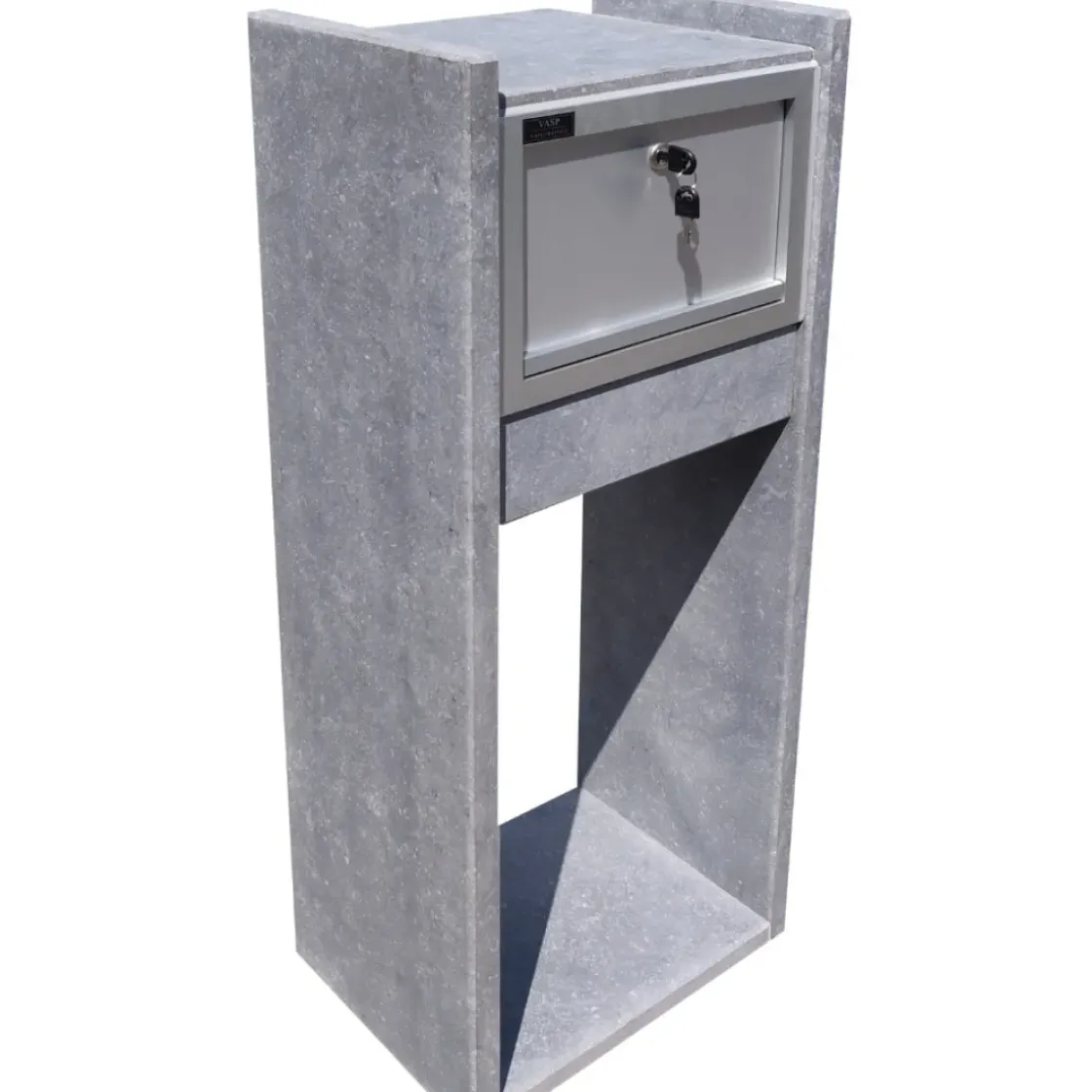 Vasp Brievenbus Everest Belgische Blauwe Hardsteen-Brico Best